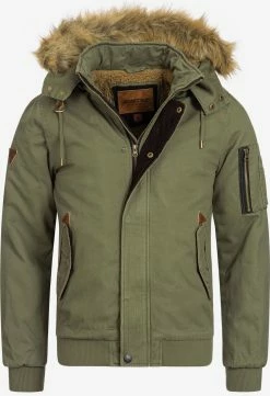 Indicode Jeans Winterjassen Winterjas Pennington Heren Groen