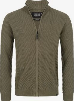 Indicode Jeans Vesten Gebreid Vest Lexson Heren Kaki