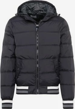 Indicode Jeans Tussenjassen Regular Fit Tussenjas Trejo Heren Zwart