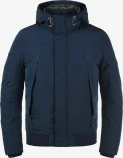 Indicode Jeans Winterjassen Winterjas Madot Heren Navy