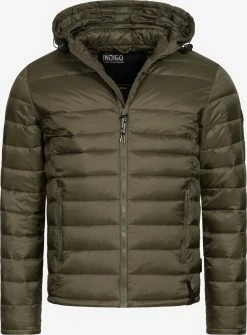 Indicode Jeans Tussenjassen Tussenjas Hampshire Heren Kaki