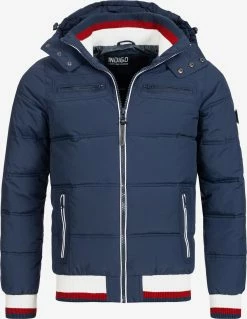 Indicode Jeans Winterjassen Winterjas Marlon Heren Navy