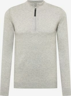 Indicode Jeans Coltruien Trui Ancona Heren Grijs Gemêleerd