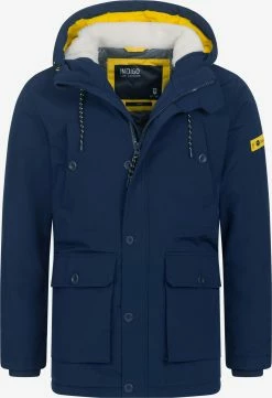 Indicode Jeans Winterjassen Winterjas West Heren Navy