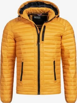 Indicode Jeans Tussenjassen Tussenjas Heren Goudgeel
