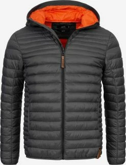 Indicode Jeans Tussenjassen Tussenjas Bowers Heren Zwart