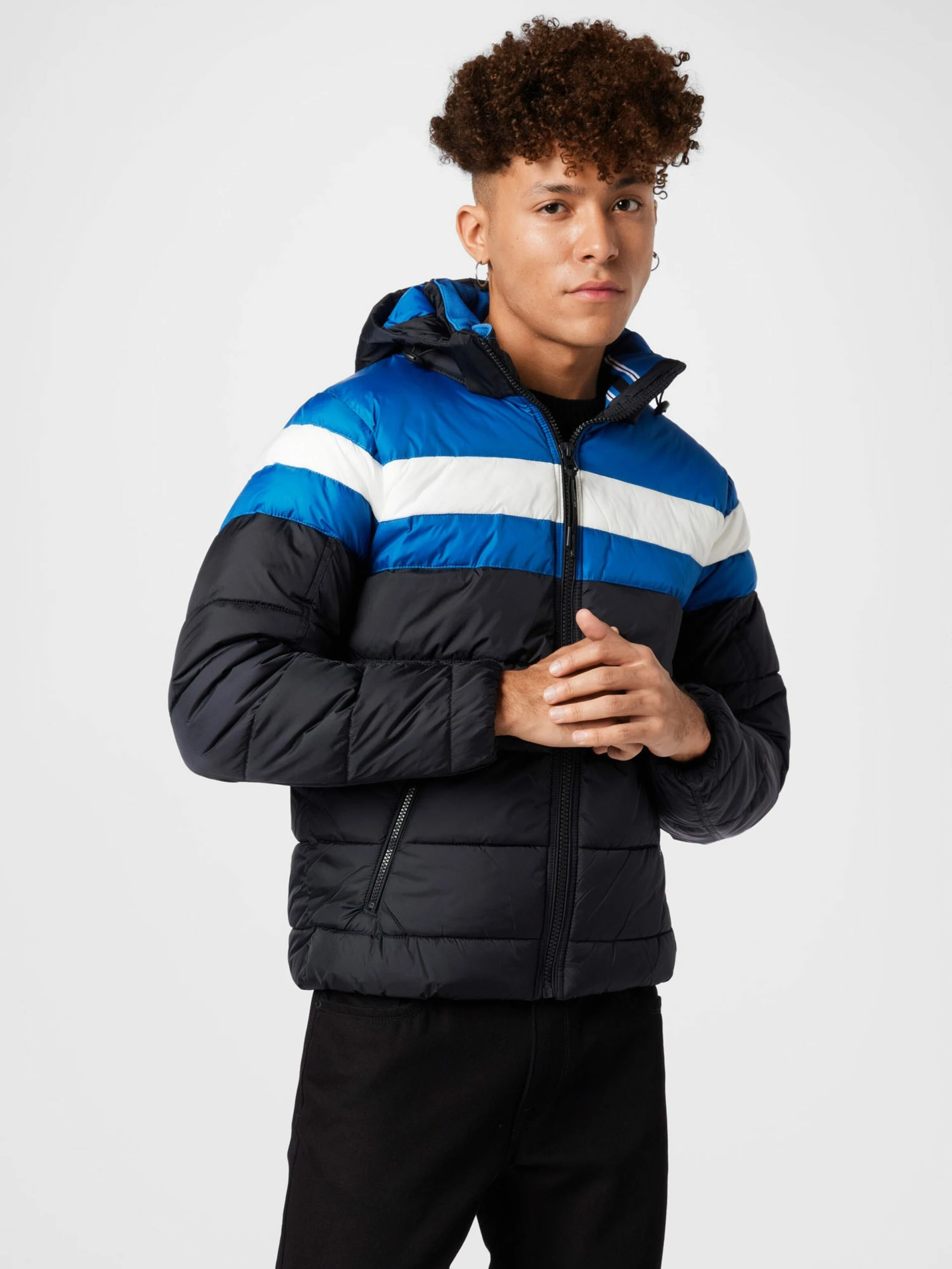 Indicode Jeans Tussenjassen Regular Fit Tussenjas Agrippa Heren Zwart - Afbeelding 3