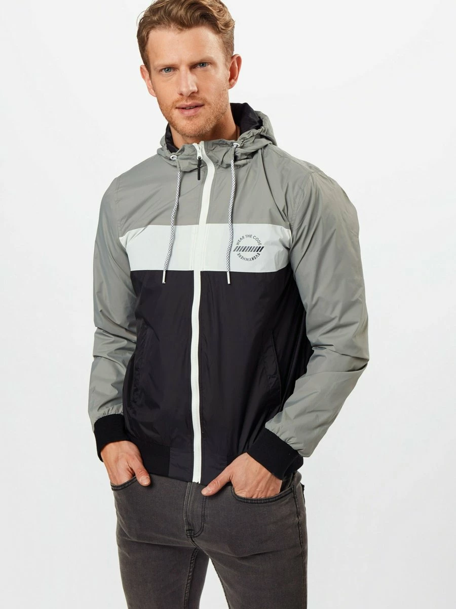 Indicode Jeans Tussenjas Keyse Lichtgrijs-Xxl - Afbeelding 2