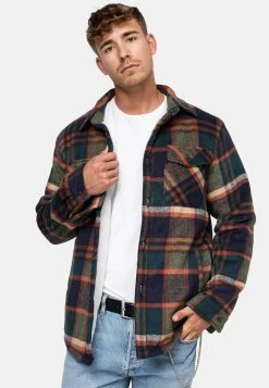 Indicode Jeans Tussenjassen Tussenjas Spin Heren Blauw