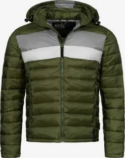 Indicode Jeans Tussenjassen Tussenjas Hampshire Heren Olijfgroen