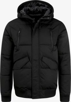 Indicode Jeans Winterjassen Winterjas Ravert Heren Zwart