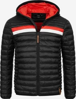 Indicode Jeans Tussenjassen Tussenjas Howe Heren Zwart