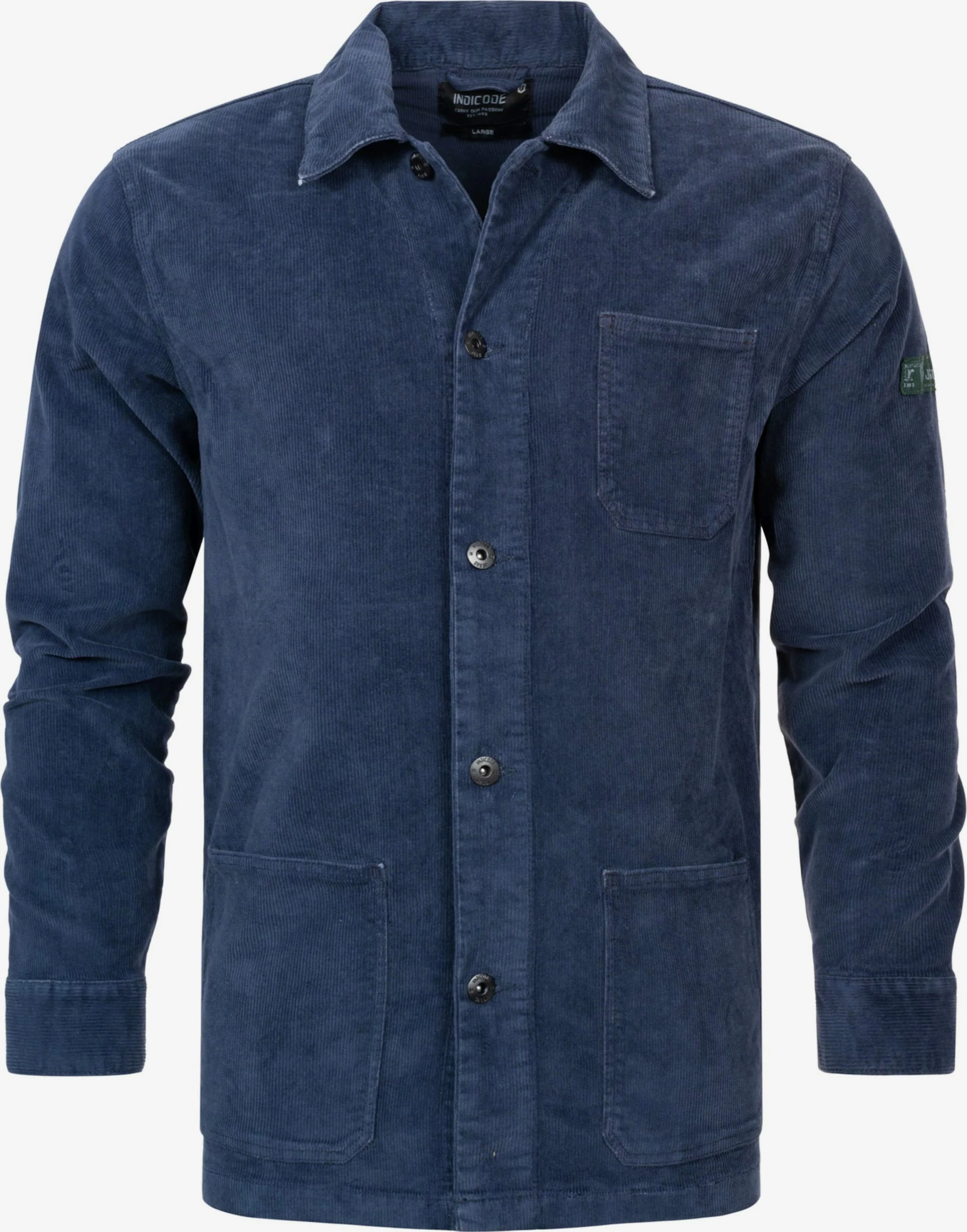 Indicode Jeans Tussenjassen Regular Fit Tussenjas Castiel Heren Navy