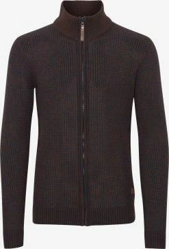 Indicode Jeans Vesten Gebreid Vest Heren Navy / Bruin