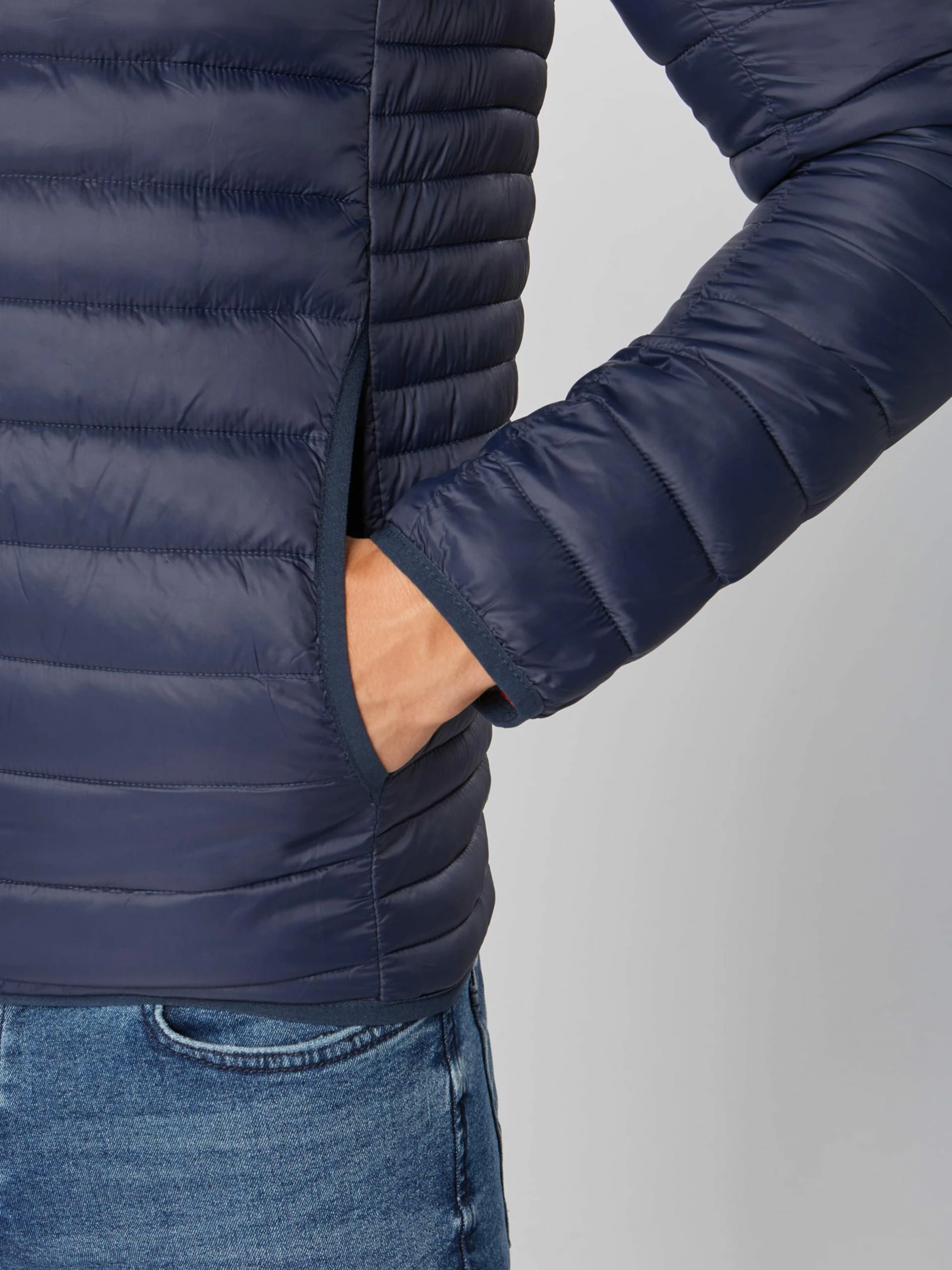 Indicode Jeans Tussenjassen Regular Fit Tussenjas Amare Heren Navy - Afbeelding 2