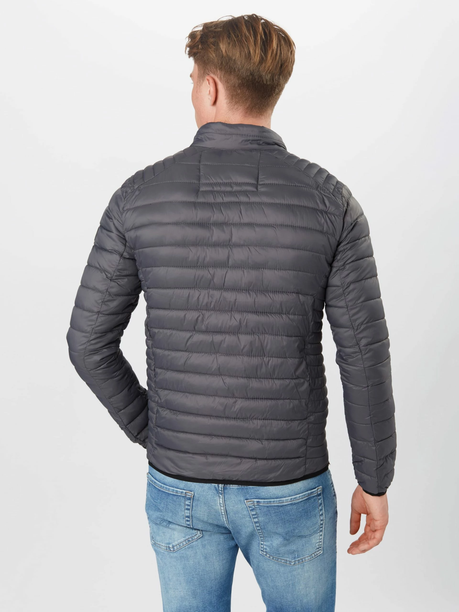 Indicode Jeans Tussenjassen Regular Fit Tussenjas Amare Heren Donkergrijs - Afbeelding 3