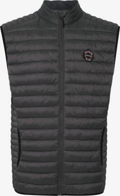 Indicode Jeans Bodywarmers Bodywarmer Heren Donkergrijs