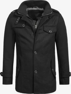 Indicode Jeans Tussenjassen Tussenjas Brandon Heren Zwart