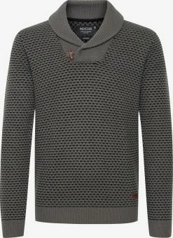 Indicode Jeans Coltruien Trui COPENT Heren Grijs