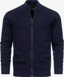 Indicode Jeans Vesten Gebreid Vest Marwan Heren Blauw