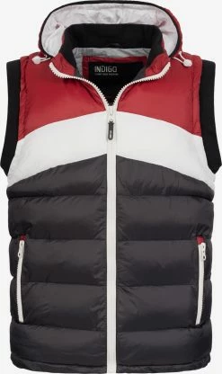 Indicode Jeans Bodywarmers Bodywarmer Valerio Heren Blauw